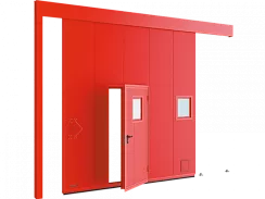 Автоматические противопожарные откатные ворота DoorHan 2500х4000мм
