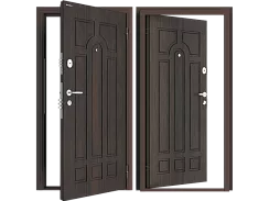 Премиум  дверь DoorHan ВЕНГЕ КОЛИЗЕЙ с угловой рамой левая 880х2050