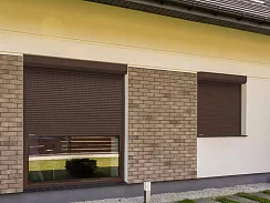 Рольставни витринные встроенные DoorHan 1000х1200