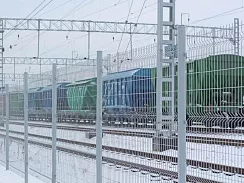 Забор DoorHan серия «Оптима Лайт» цвет серый ral 7004 2535x2030 мм