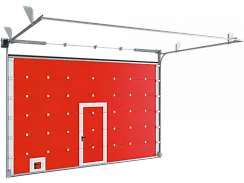 Автоматические противопожарные секционные ворота DoorHan 2100х2100мм