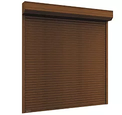 Рулонные ворота для въезда 1200x1100