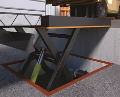 Подъемный стол DoorHan 1200x1400 с одной парой ножниц