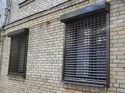 Решетчатые рольставни DoorHan для оконного проема 1000x1100